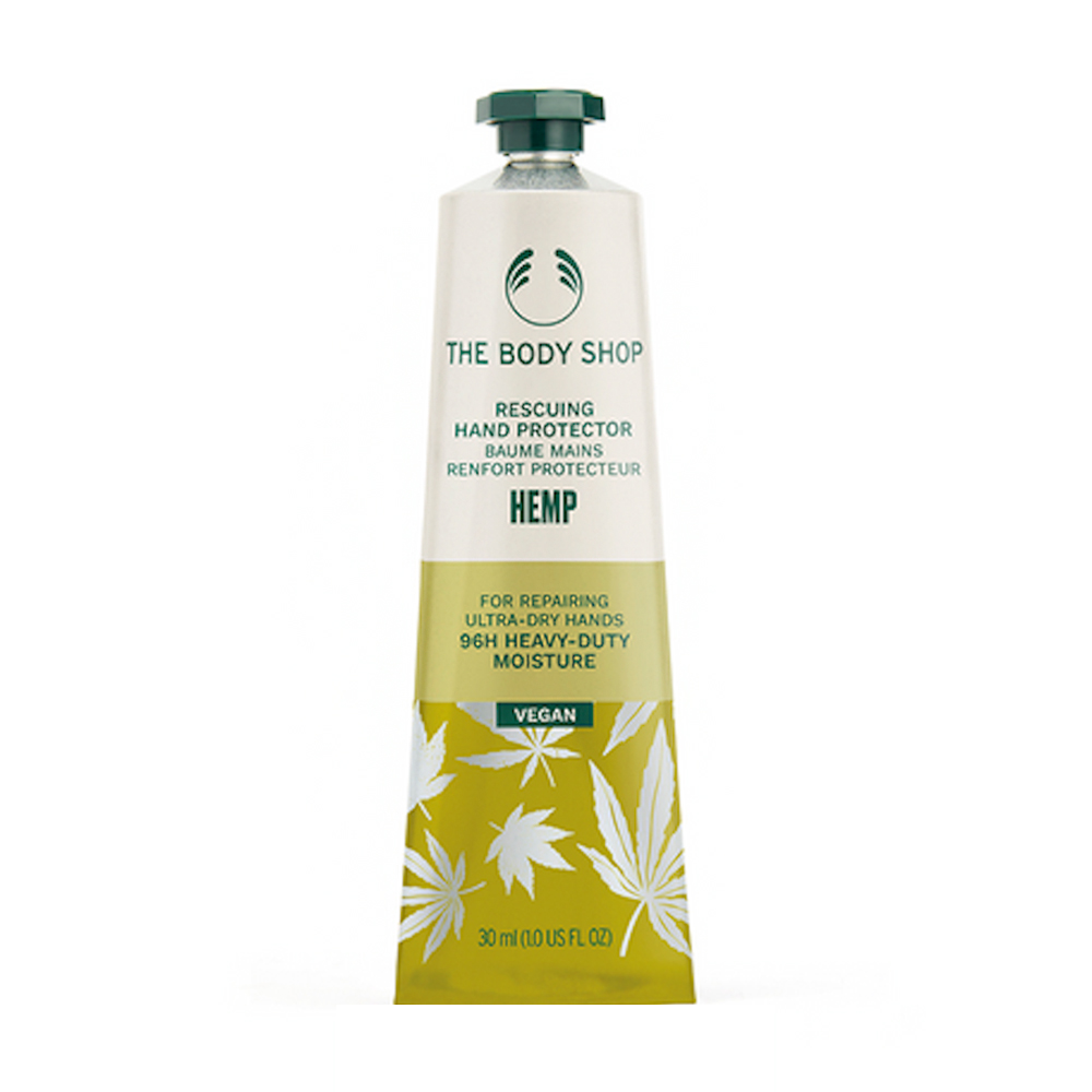 Захисний крем для рук The Body Shop Hemp Hand Protector з олією насіння коноплі, 30 мл